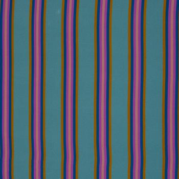 Viskose Walkin Streifen auf Petrol von Swafing by Cherry Picking Anke